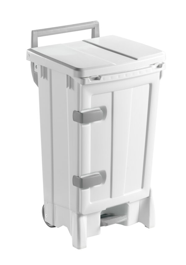PATTUMIERA OPEN-UP LT.90 COPERCHIO BIANCO 5700