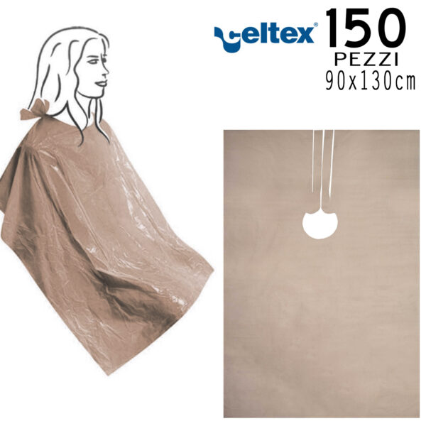 MANTELLINA ACCOPPIATA CON LACCI CF.150 pz