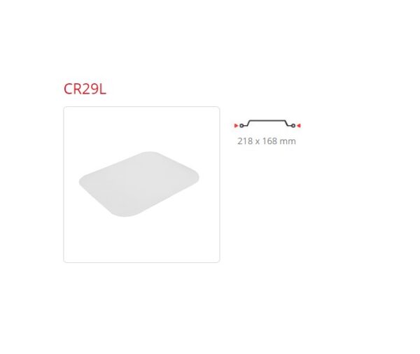 COPERCHIO X R29L 218x168 cf.100 pz