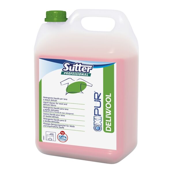 DELIWOOL detergente liquido per lana e tessuti KG 5x4